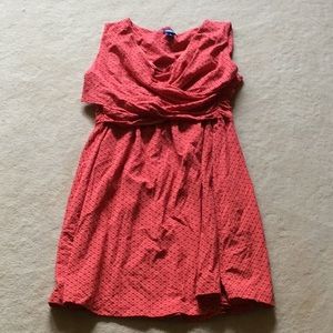 Lands End dress plus Sz wrap top sleeveless